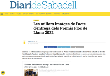clipping-premsa-sant-sebastià-2023_Floc-de-llana-2022-gremi-fabricants-sabadell-3